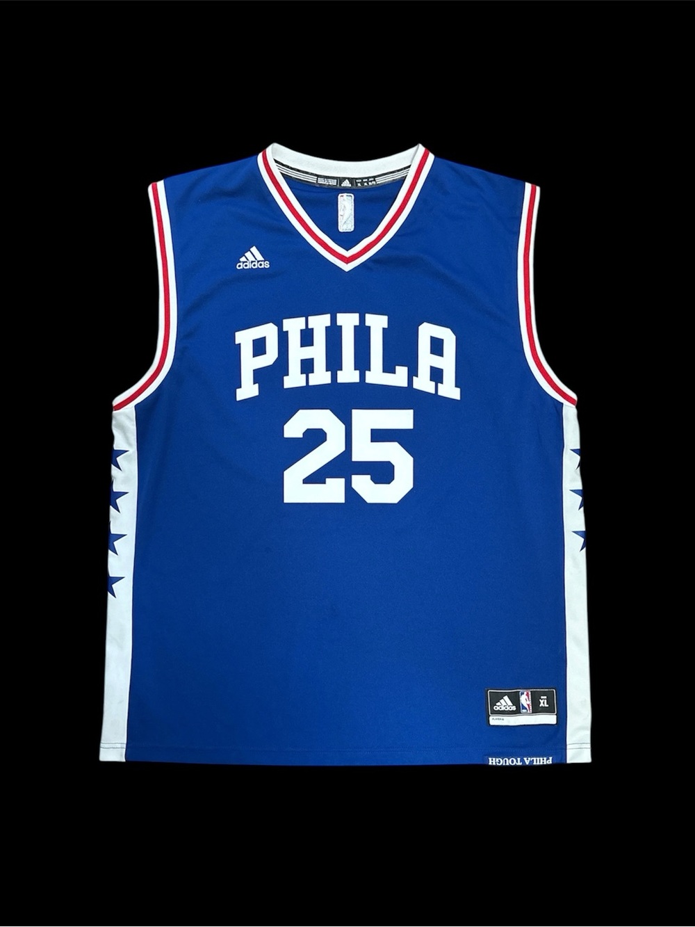 Adidas Philadelphia 76ers Ben Simmons Jersey Size: XL